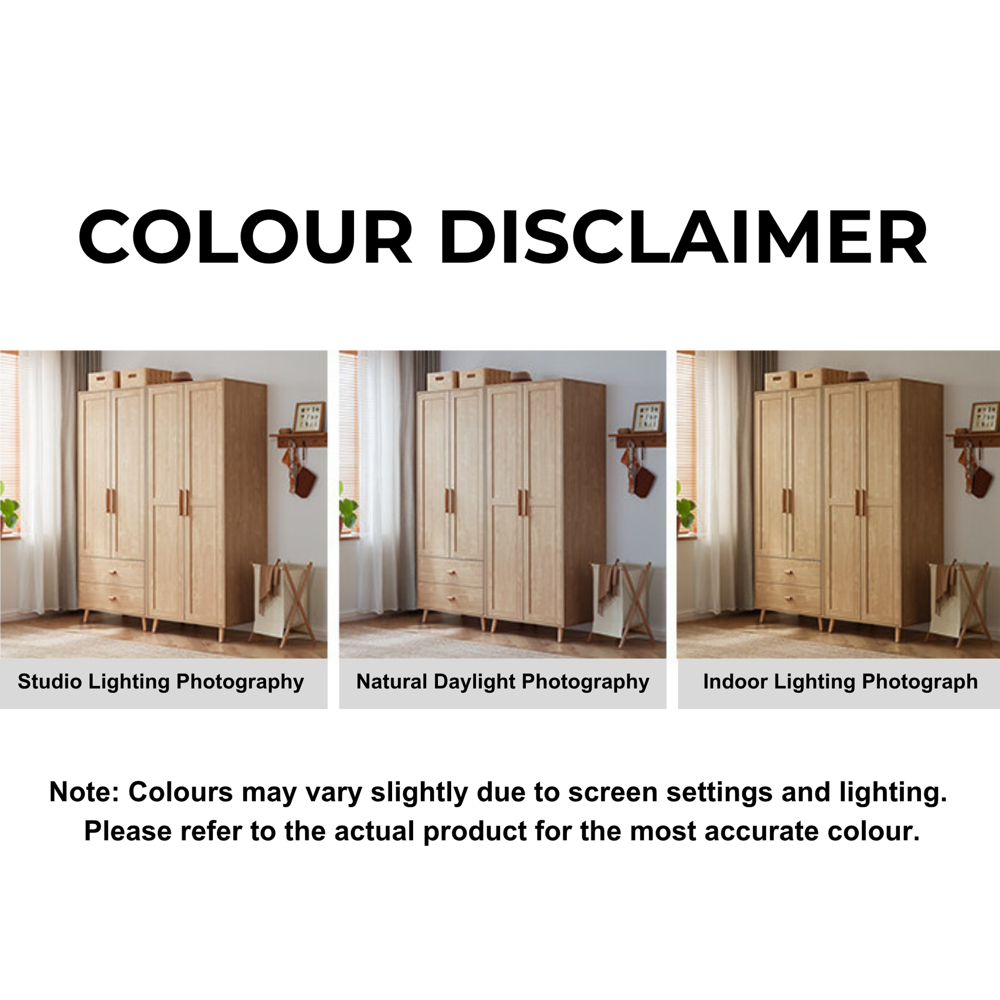 Linspire Noble 3-Doors Wardrobe with 2 Drawers
