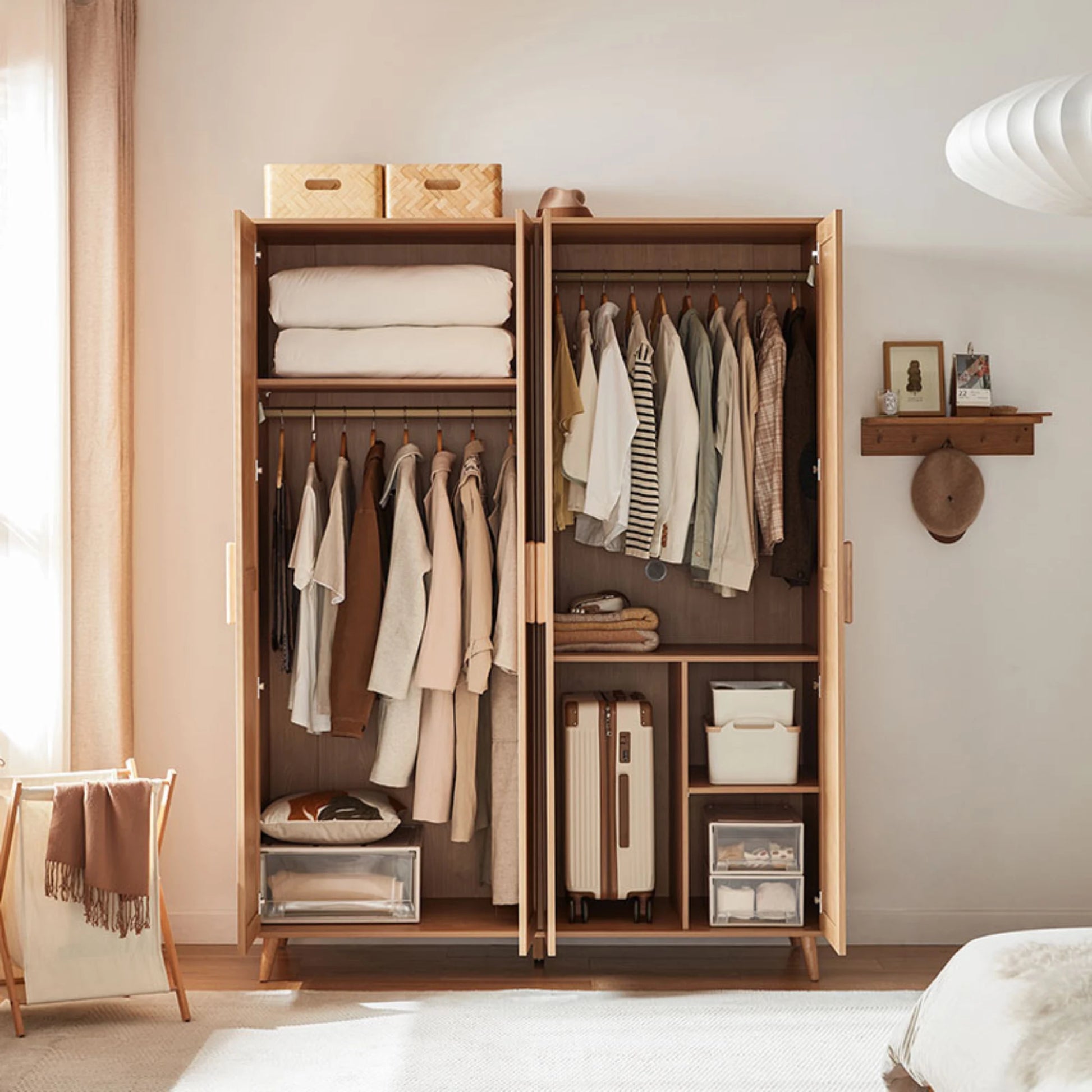 Linspire Noble 4-Doors Wardrobe