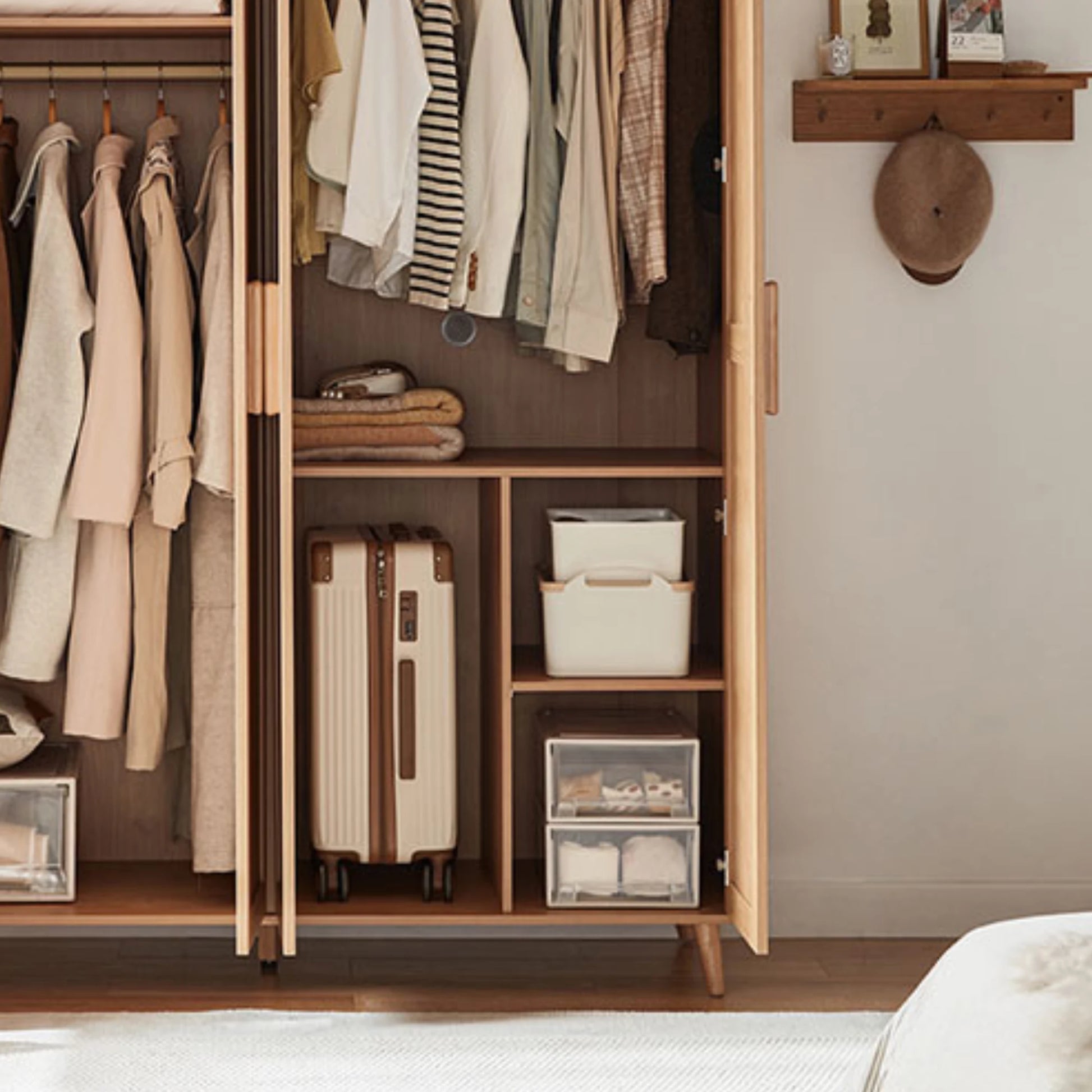 Linspire Noble 4-Doors Wardrobe