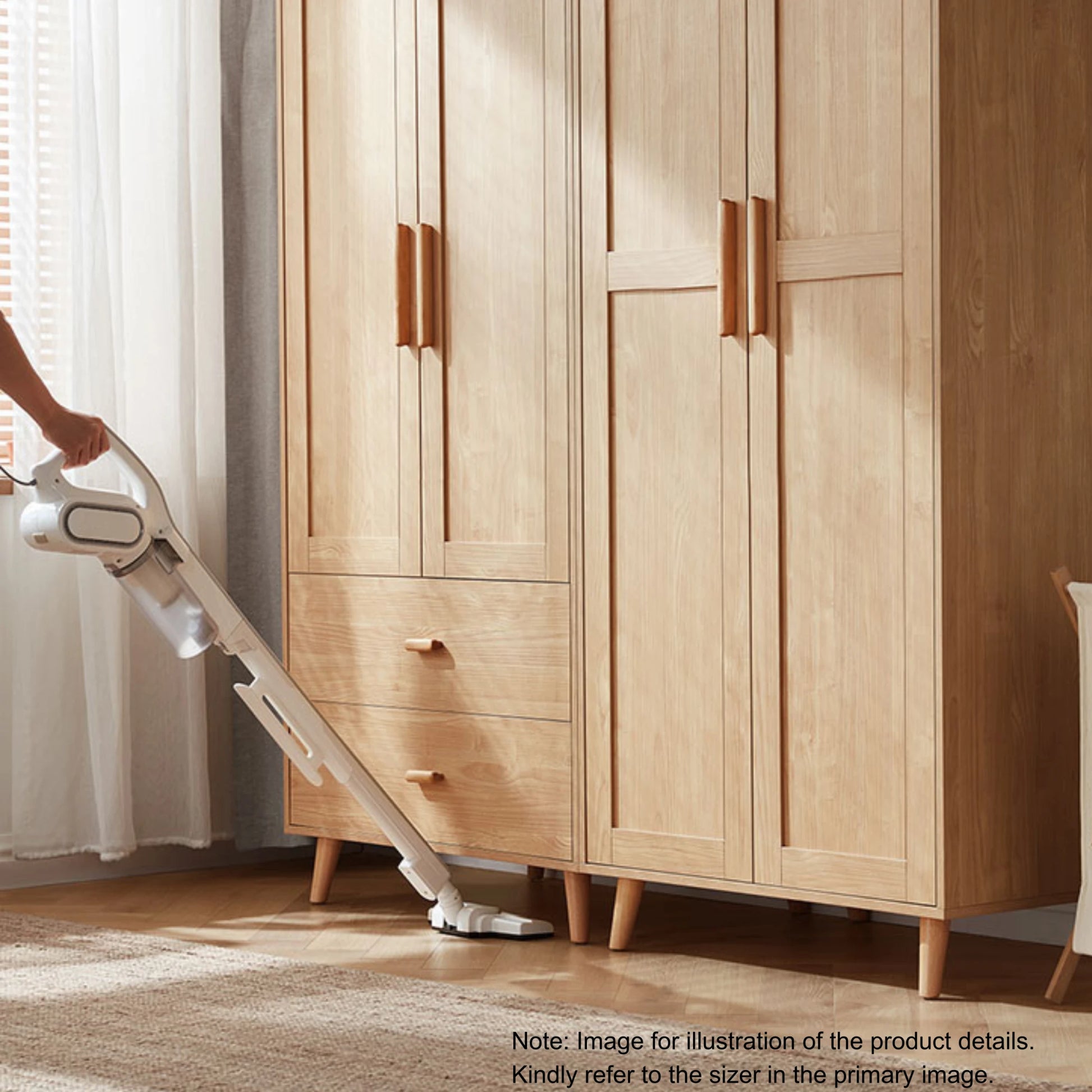 Linspire Noble 4-Doors Wardrobe