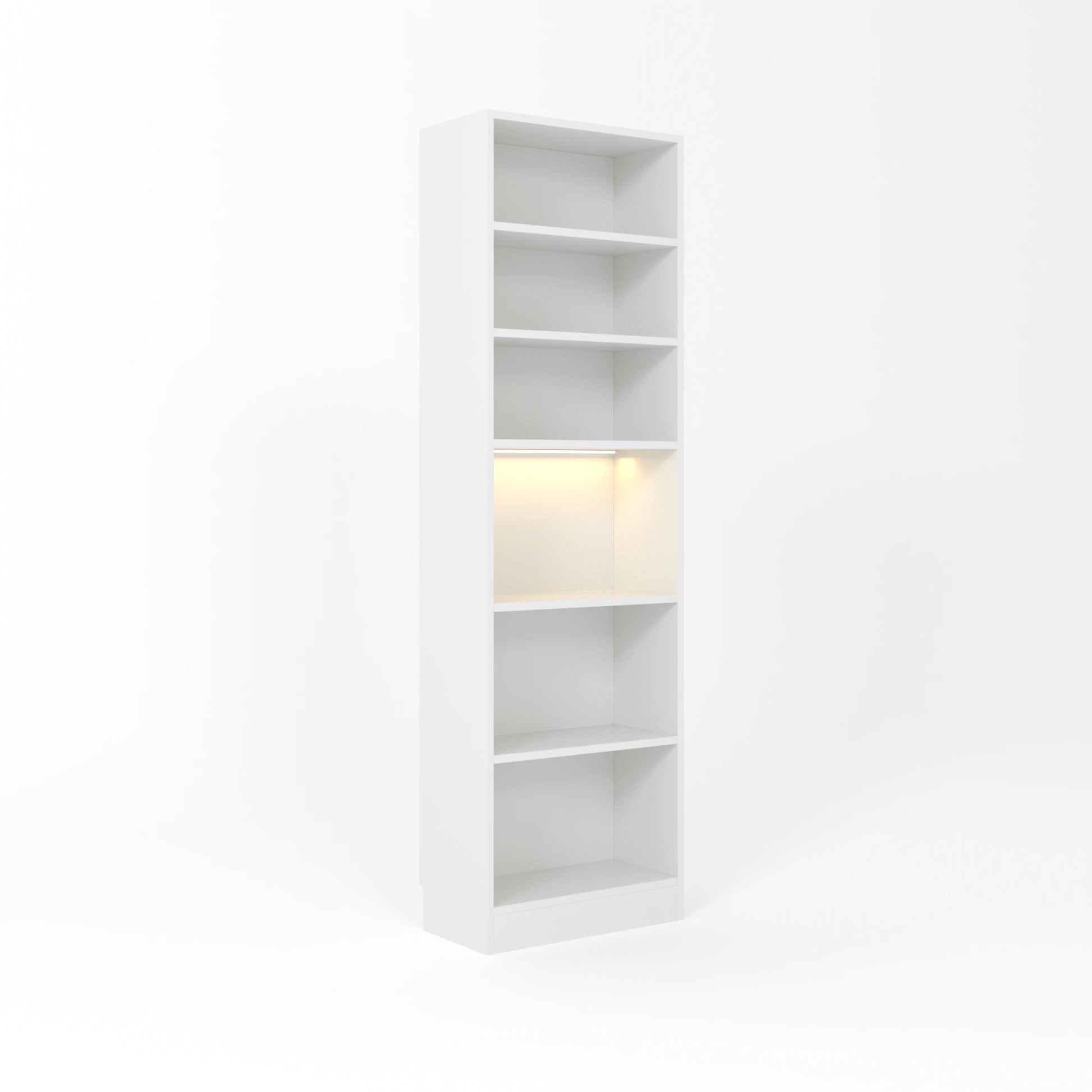 Loft Kiri Bookcase, W60cm, White