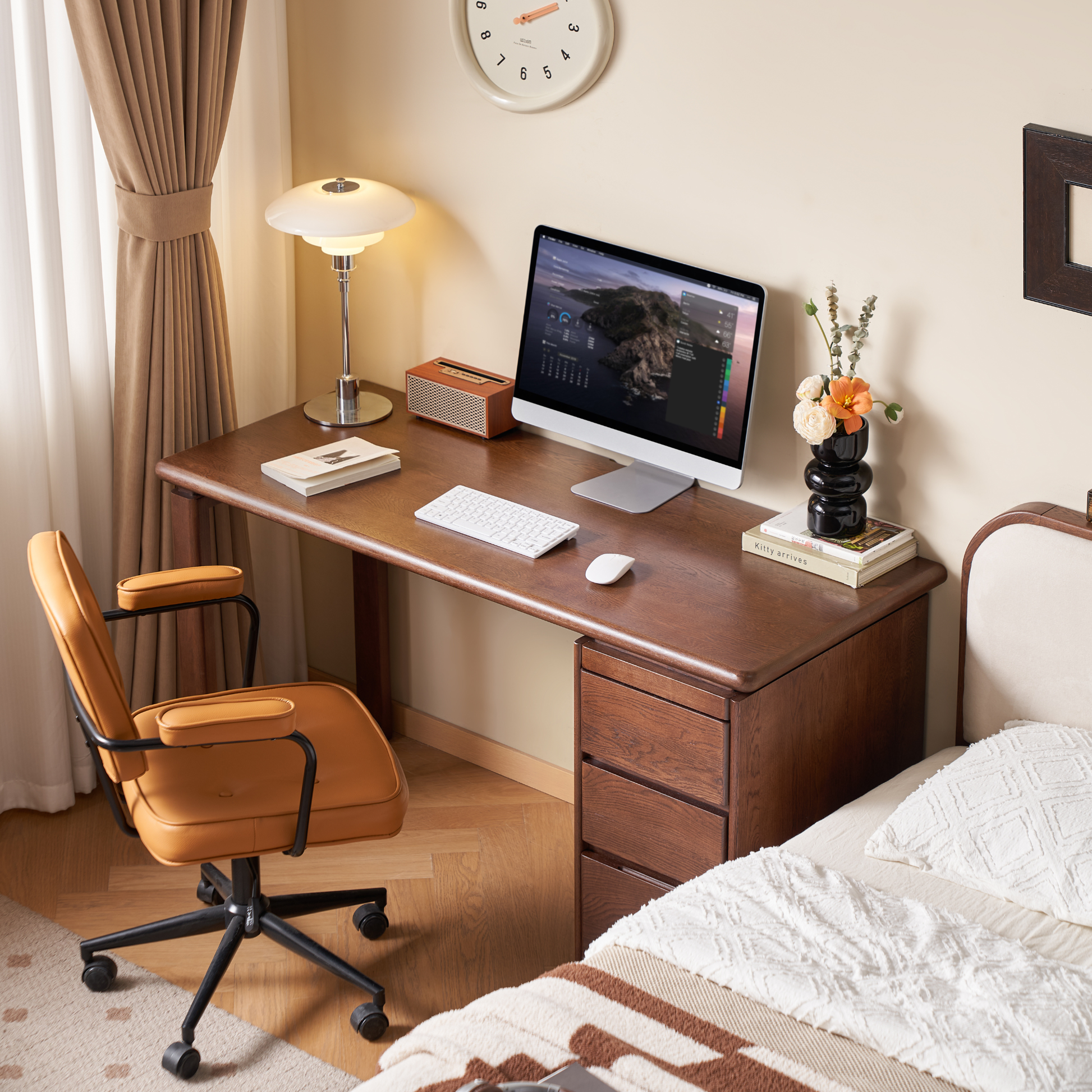 Solidwood Rainer Office Desks