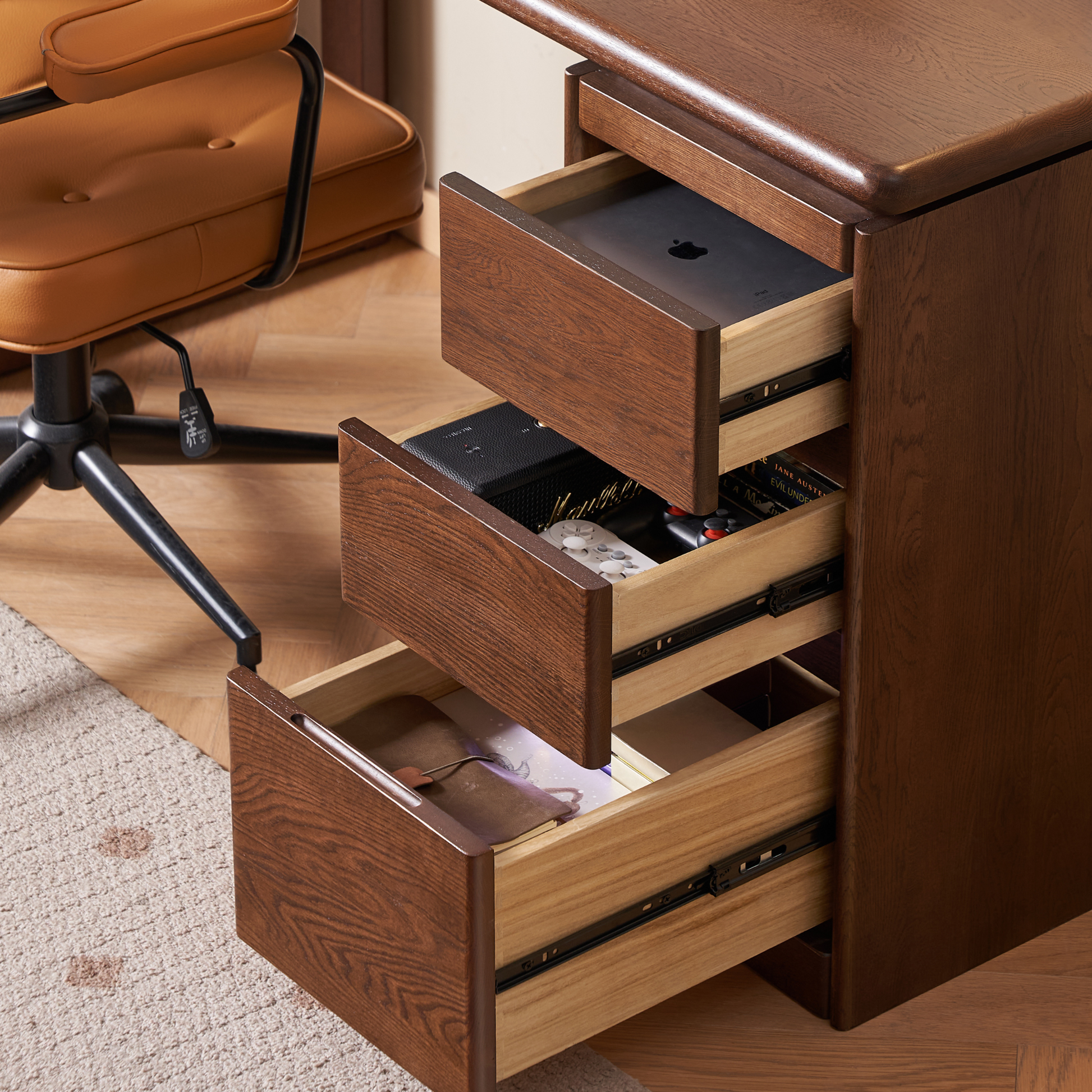 Solidwood Rainer Office Desks