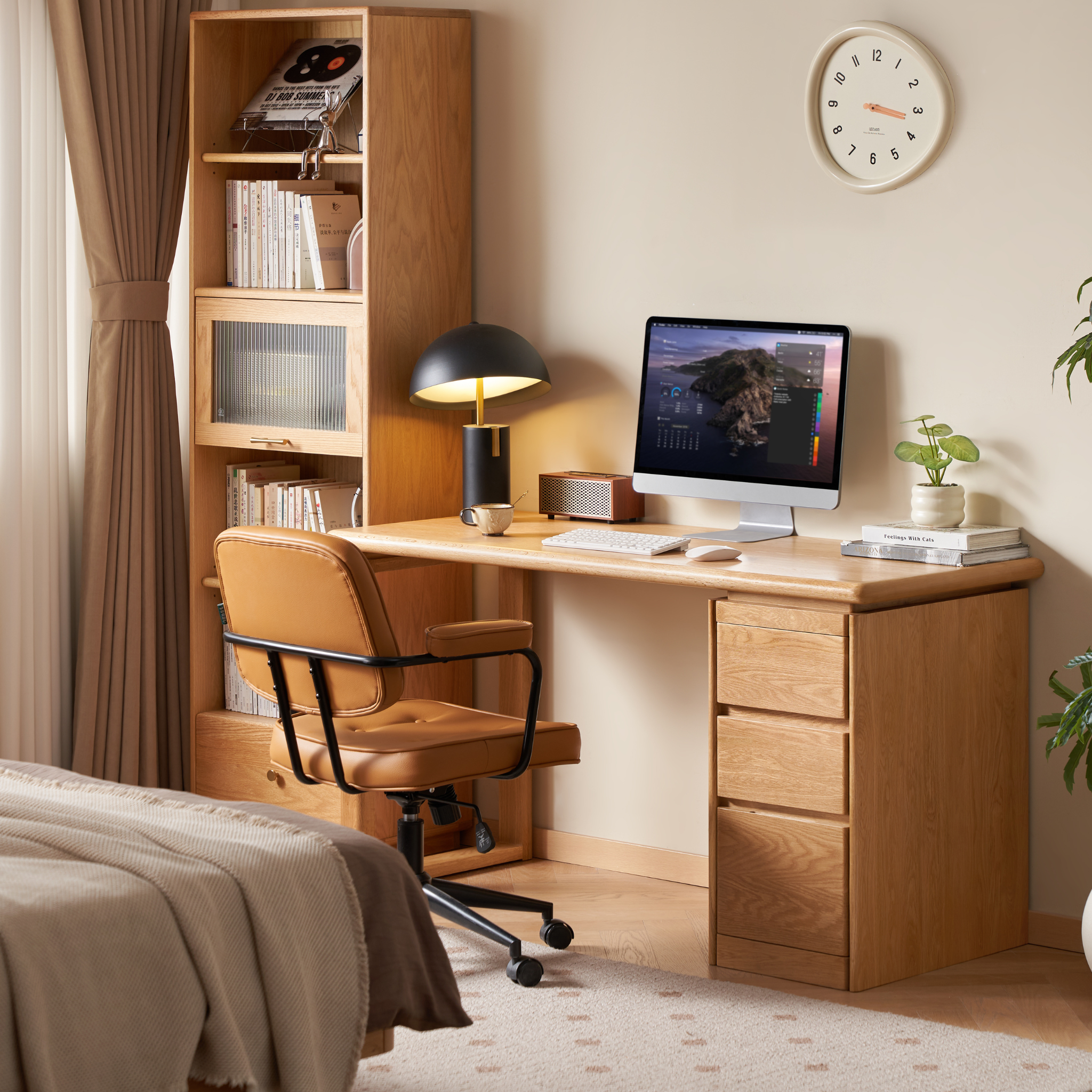 Solidwood Rainer Office Desks