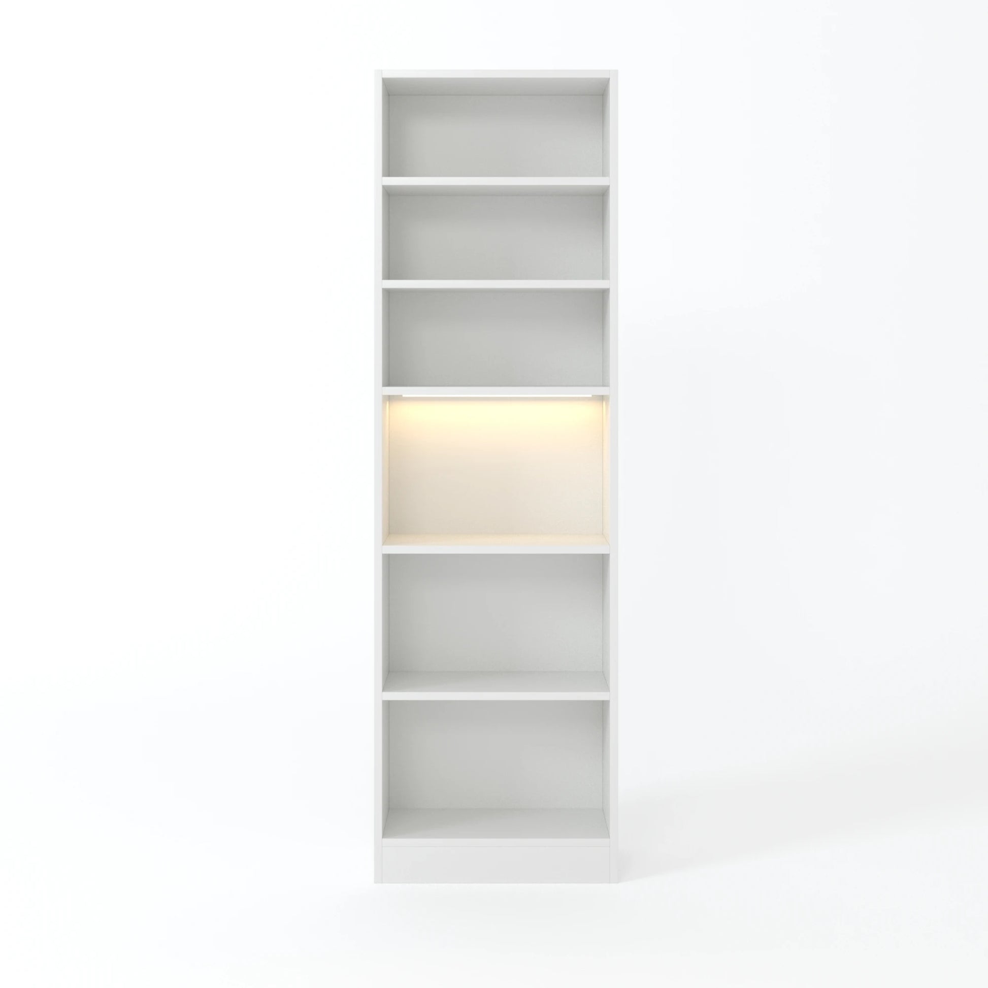 Loft Kiri Bookcase, W60cm, White
