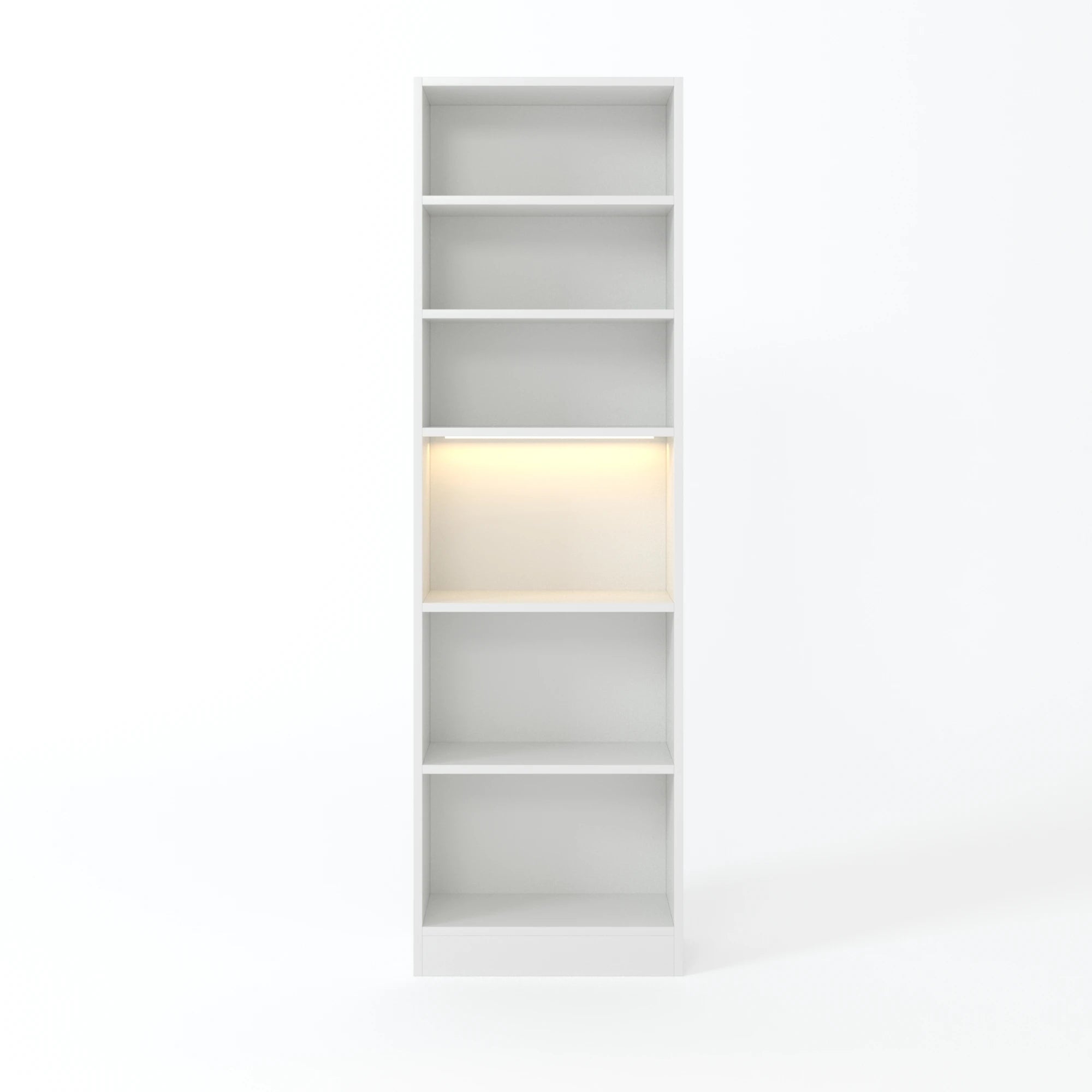 Loft Kiri Bookcase, W60cm, White
