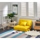 Urbana Japanese Futon Lounge Sofa Bed Yellow 90cm