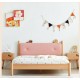 Solidwood Ayla Double Bed Frame, 128x210CM, Pink