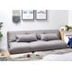 Urbana Japanese Futon Lounge Sofa Bed Grey 180cm