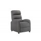 Lifely First Class Fabric Recliner Chair, Grey, 93Wx67Lx99H cm