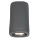 Brilliant GLENELG 1X4W GU10 WW LED Fixed Exterior Wall Light, Charcoal