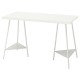 IKEA LAGKAPTEN / TILLSLAG Desk white 120x60 cm