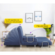 Urbana Flip-n-Sleep Sofa Bed 150cm BLUE