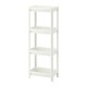 IKEA VESKEN Shelf Unit 23x100cm White